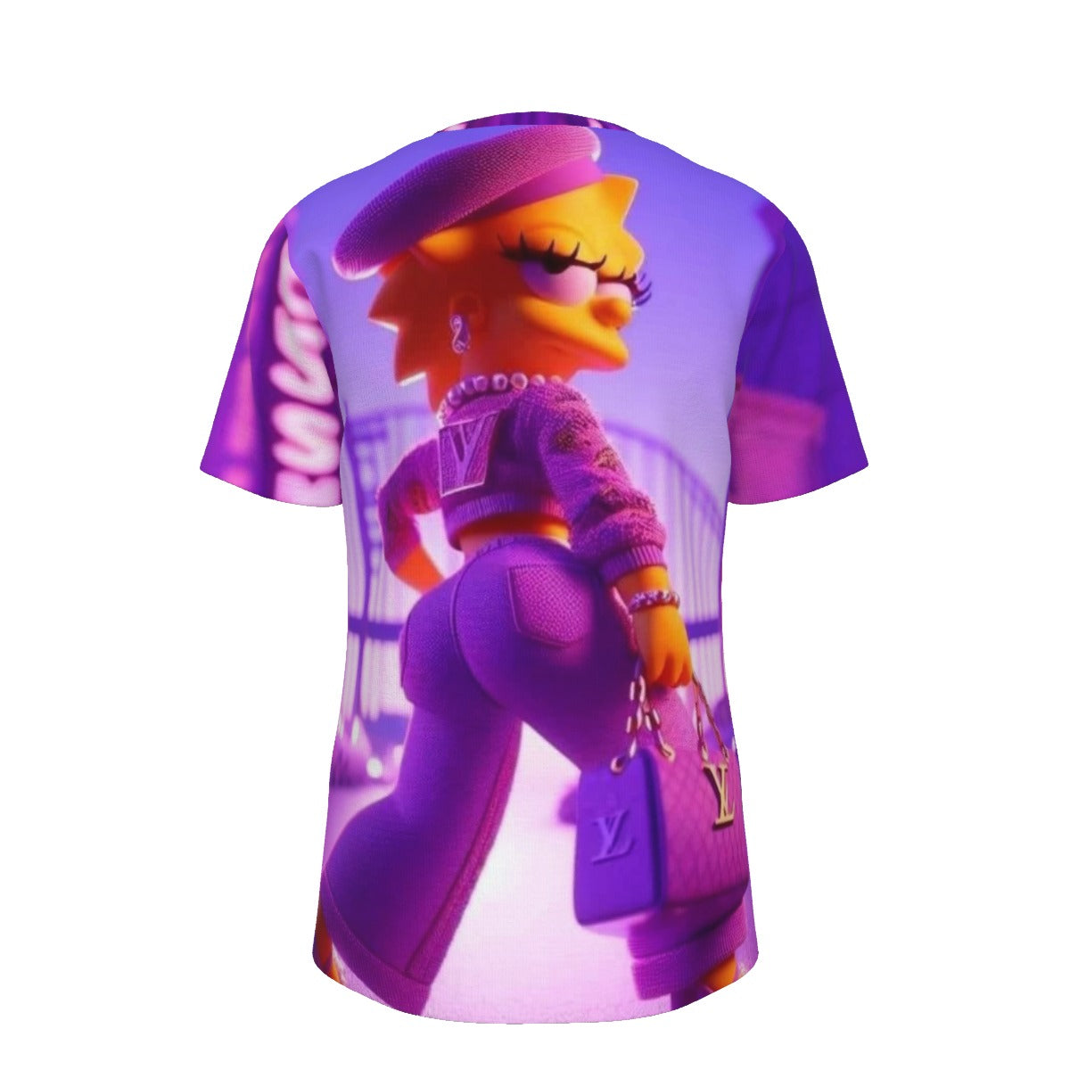 Gangsta Sexy Lisa Simpson O-Neck T-Shirt