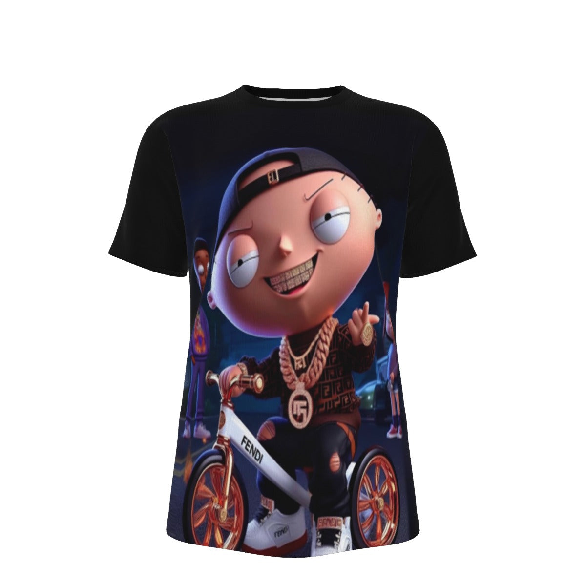 Gangsta Stewie O-Neck T-Shirt