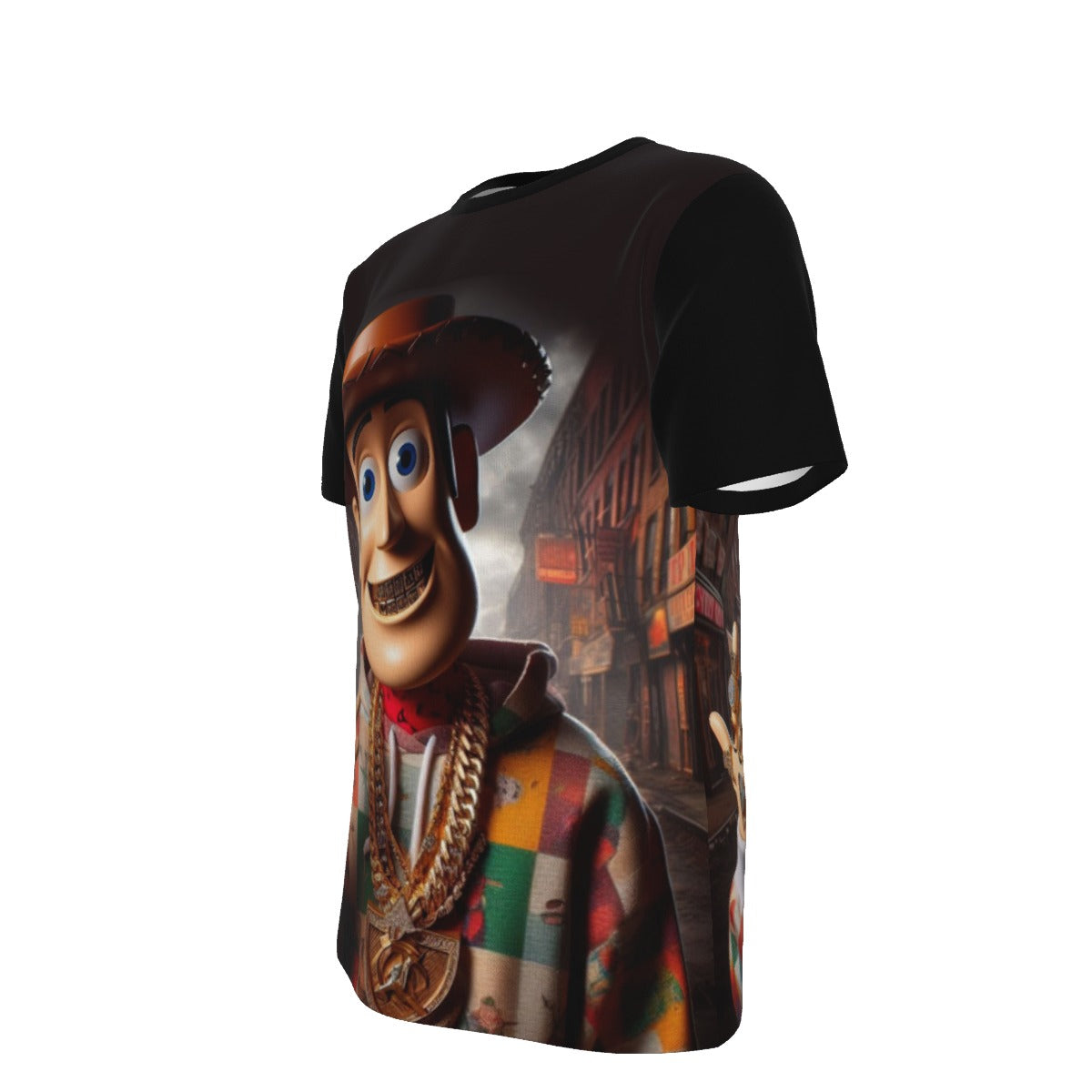 Gangsta Woody Toy Story O-Neck T-Shirt