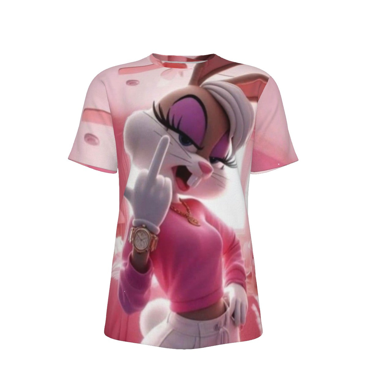 Sexy Gangsta Lola Bunny O-Neck T-Shirt