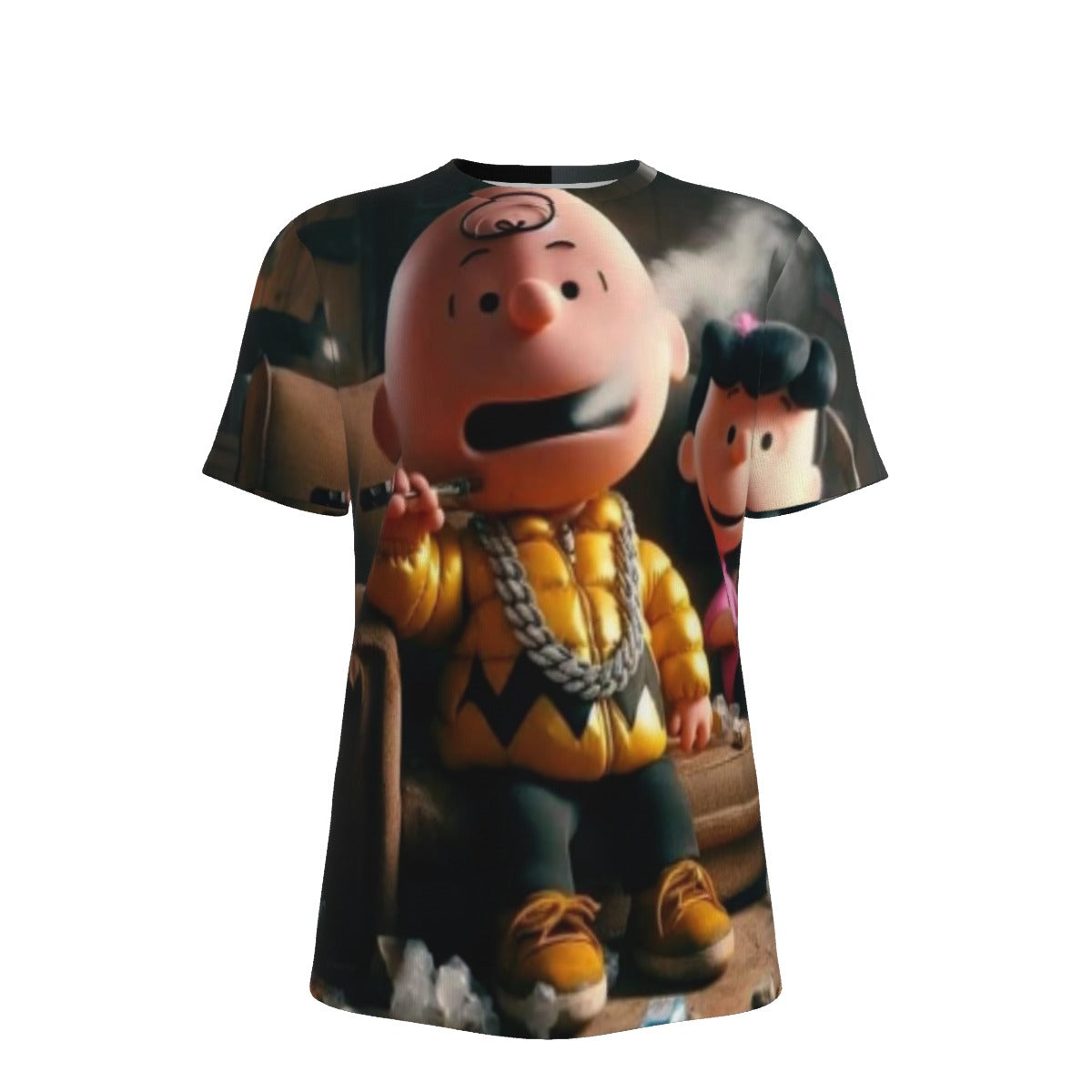 Gangsta Charlie Brown O-Neck T-Shirt