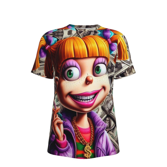 Gangsta Angellica Rugrats O-Neck T-Shirt