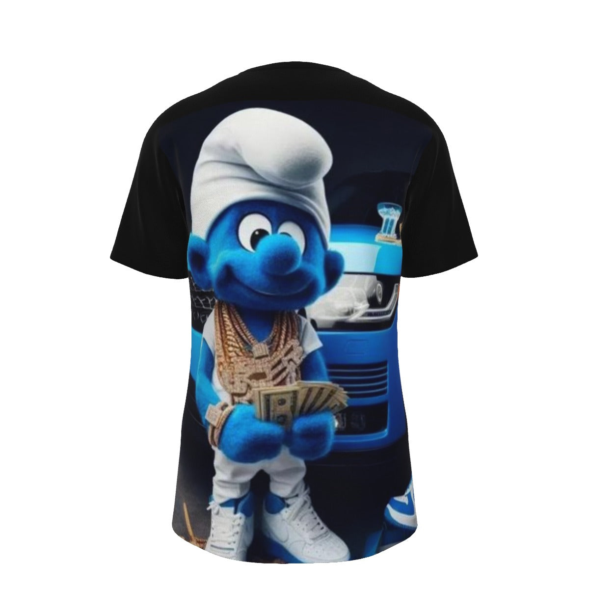 Gangsta Smurf  O-Neck T-Shirt