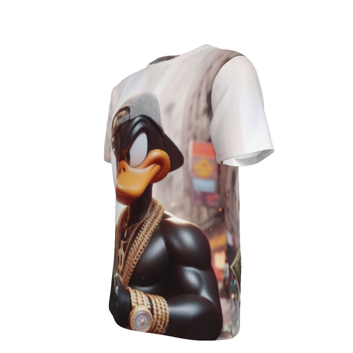 Gangsta Daffy Duck O-Neck T-Shirt