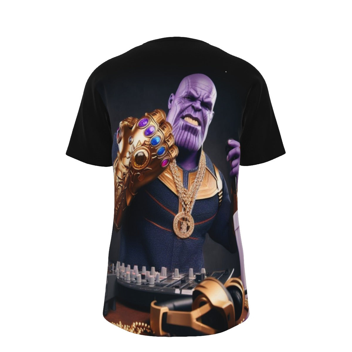 Gangsta Thanos The Avengers O-Neck T-Shirt