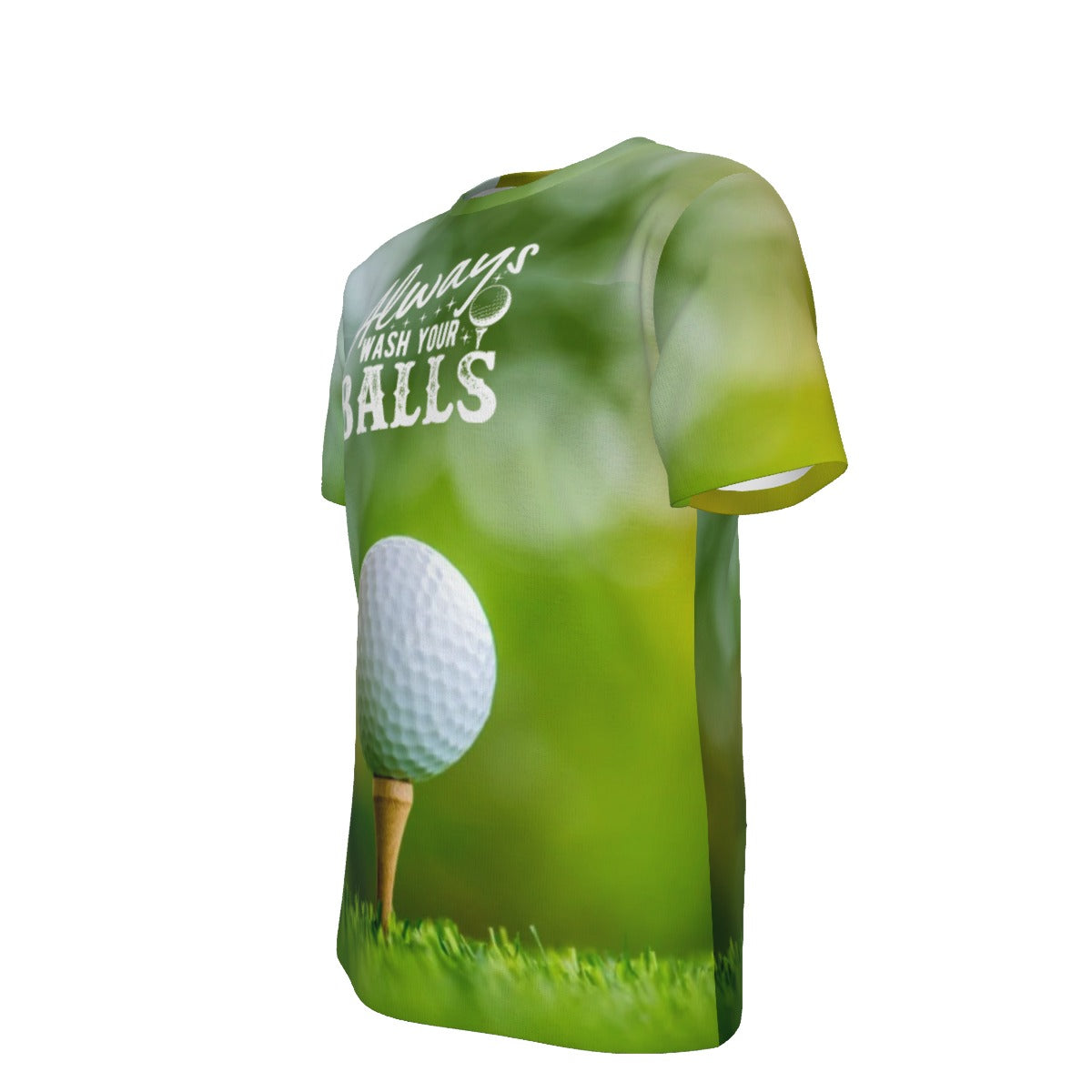 Wash Your Balls Golf O-Neck T-Shirt