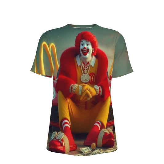 Gangsta Ronald McDonald O-Neck T-Shirt