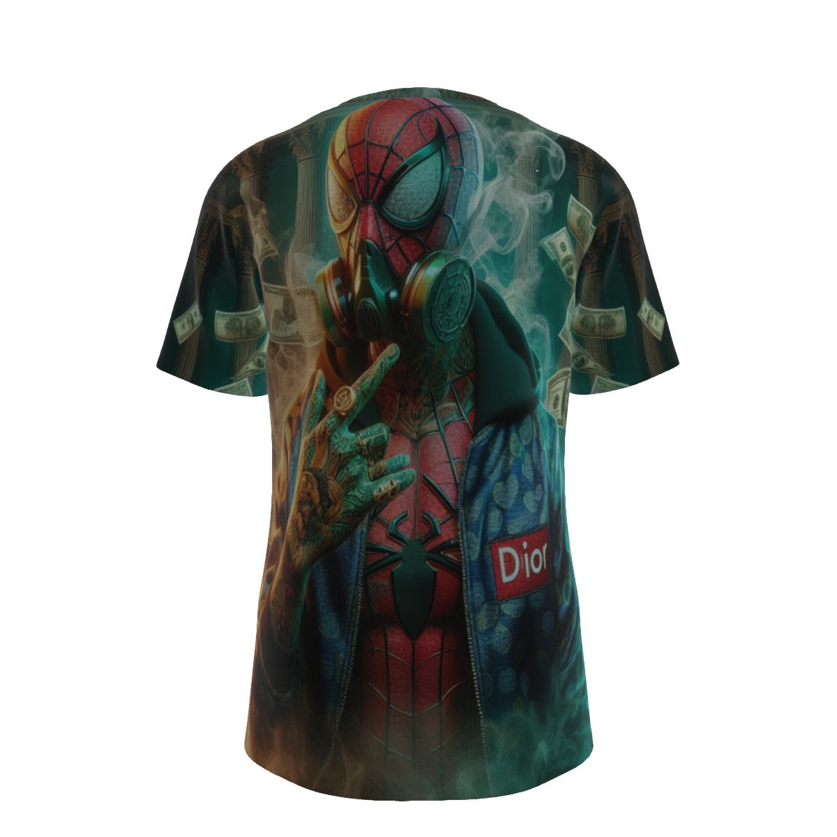 Gangsta Spider Man O-Neck T-Shirt