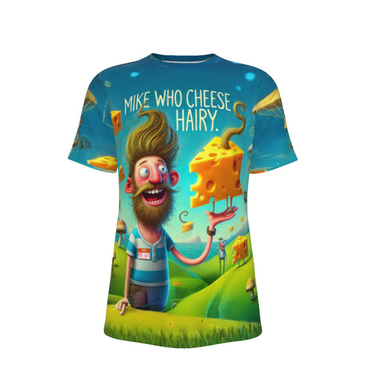 Mike Who Cheese Hairy O-Neck T-Shirt