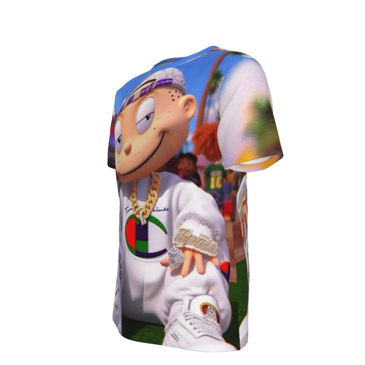 Gangsta Tomy Pickels Rugrats O-Neck T-Shirt