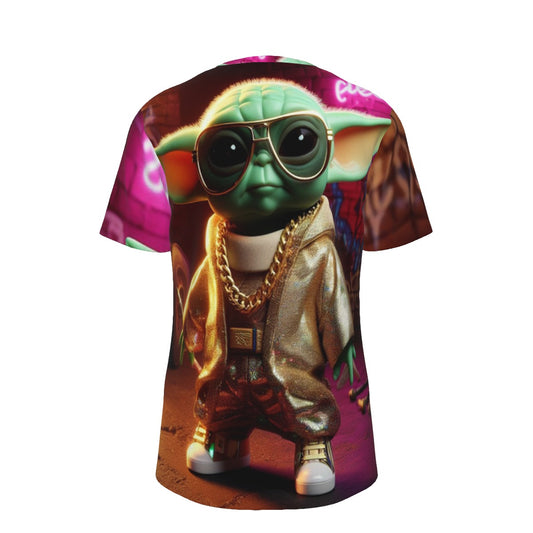 Gangsta Yoda O-Neck T-Shirt