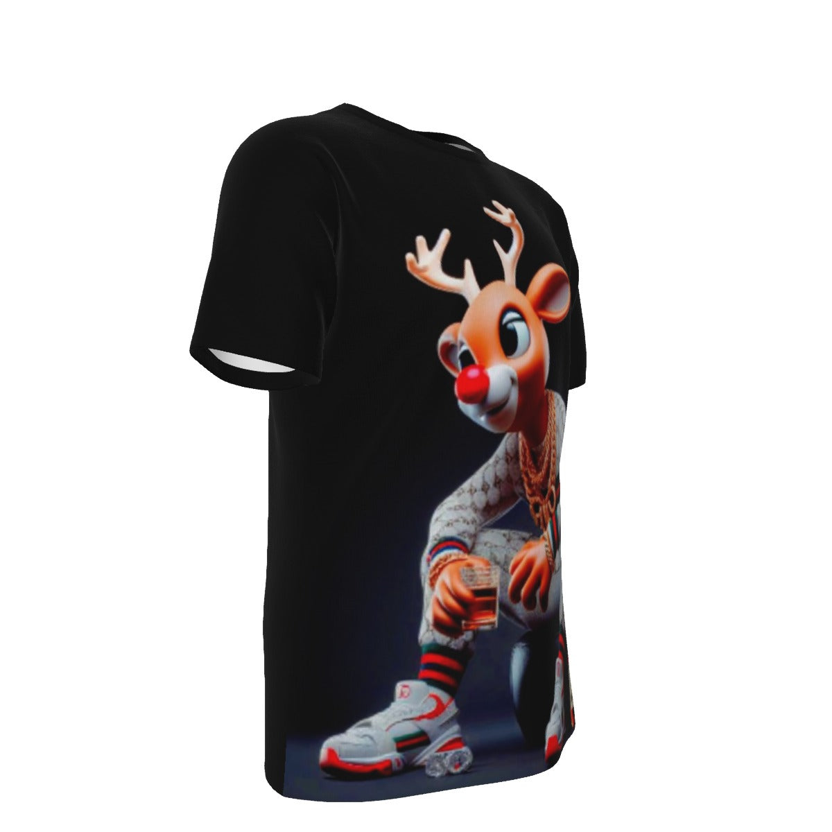 Gangsta Rudolf O-Neck T-Shirt