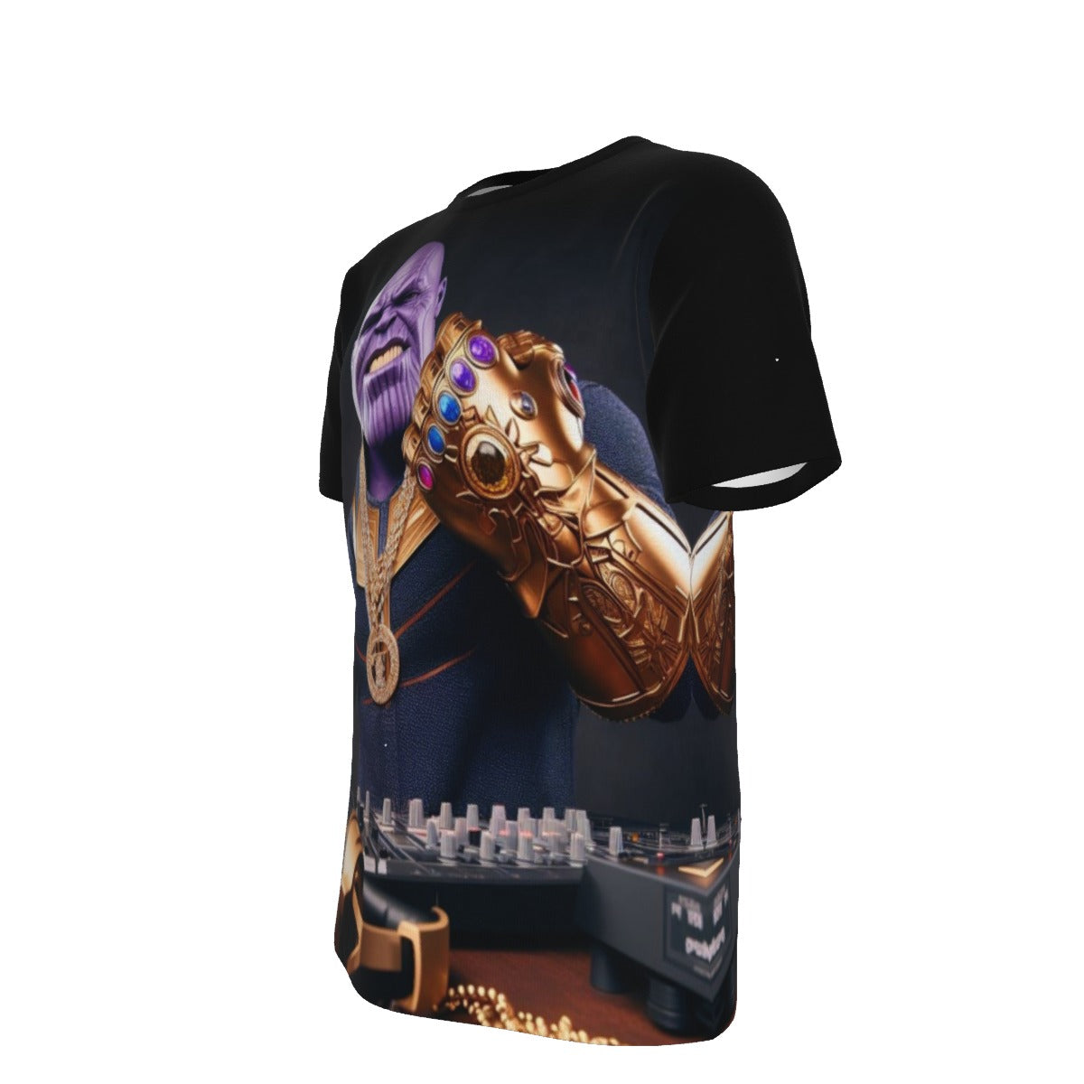 Gangsta Thanos The Avengers O-Neck T-Shirt