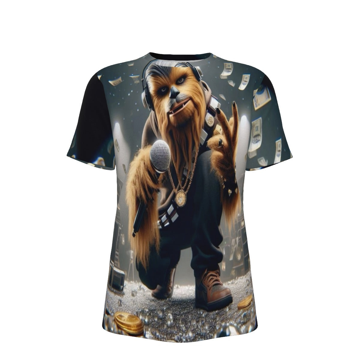 Gangsta Chewbaca O-Neck T-Shirt