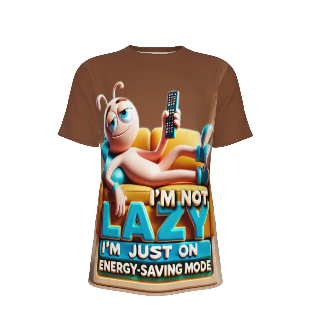 I'm Not Lazy I'm on Energy Saving Mode O-Neck T-Shirt