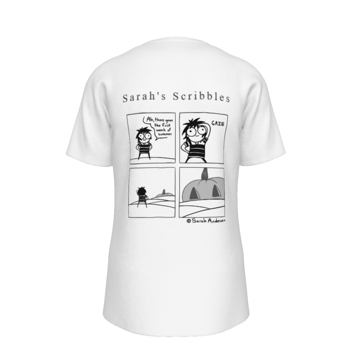 Sarah's Scribbles First Week Of Summer O-Neck T-Shirt