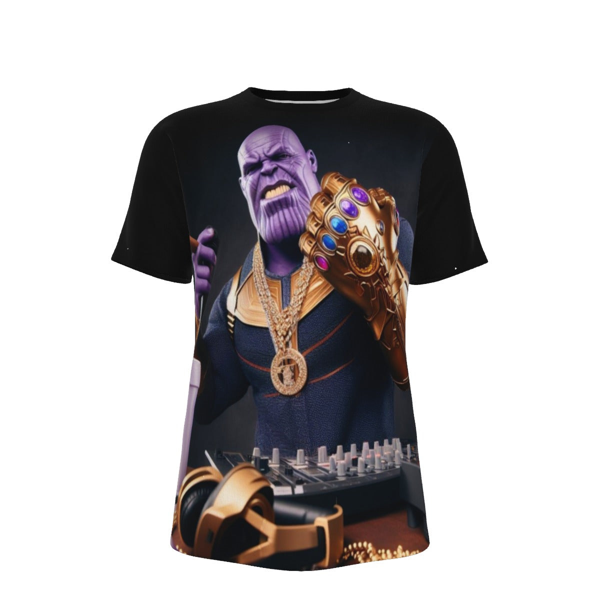 Gangsta Thanos The Avengers O-Neck T-Shirt