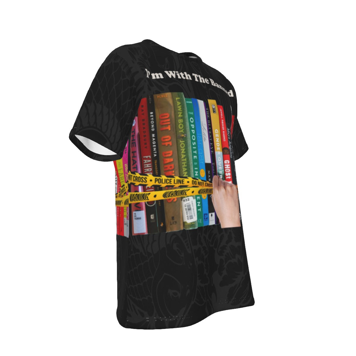 I'm with the Banned Band Books O-Neck T-Shirt