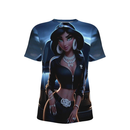 Sexy Gangsta Princess Jasmine O-Neck T-Shirt