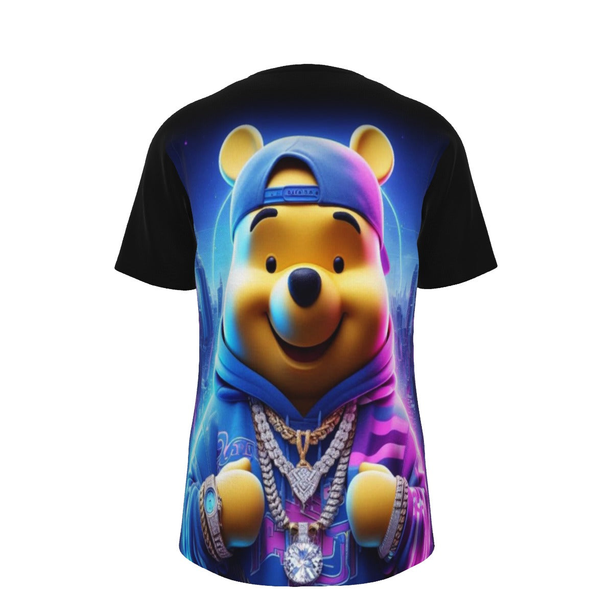 Gangsta Winnie The Pooh O-Neck T-Shirt