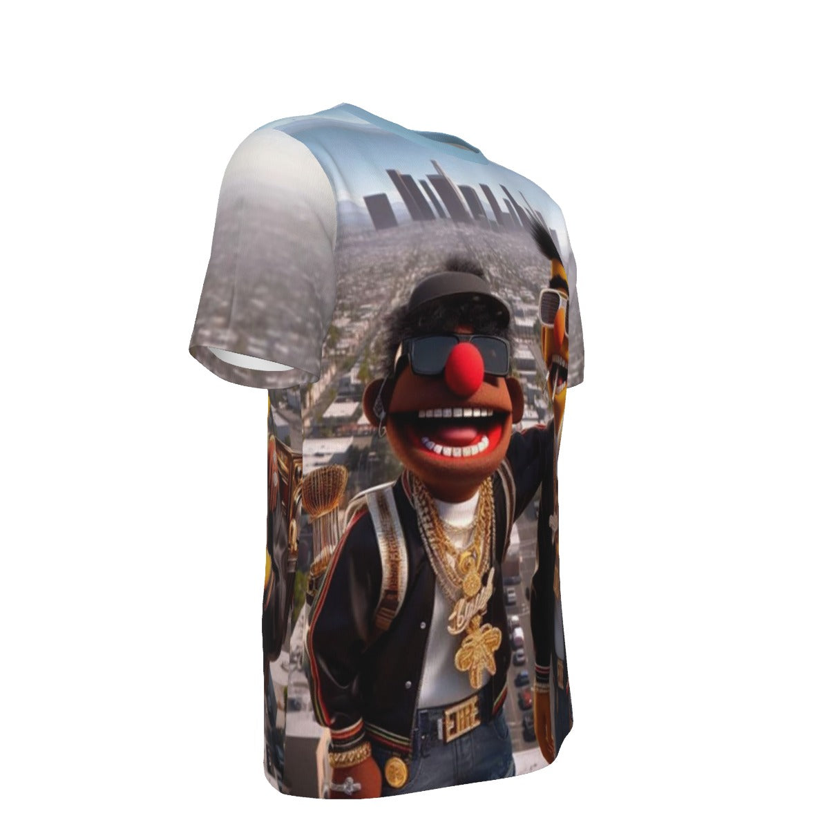 Gangsta Bert And Ernie O-Neck T-Shirt