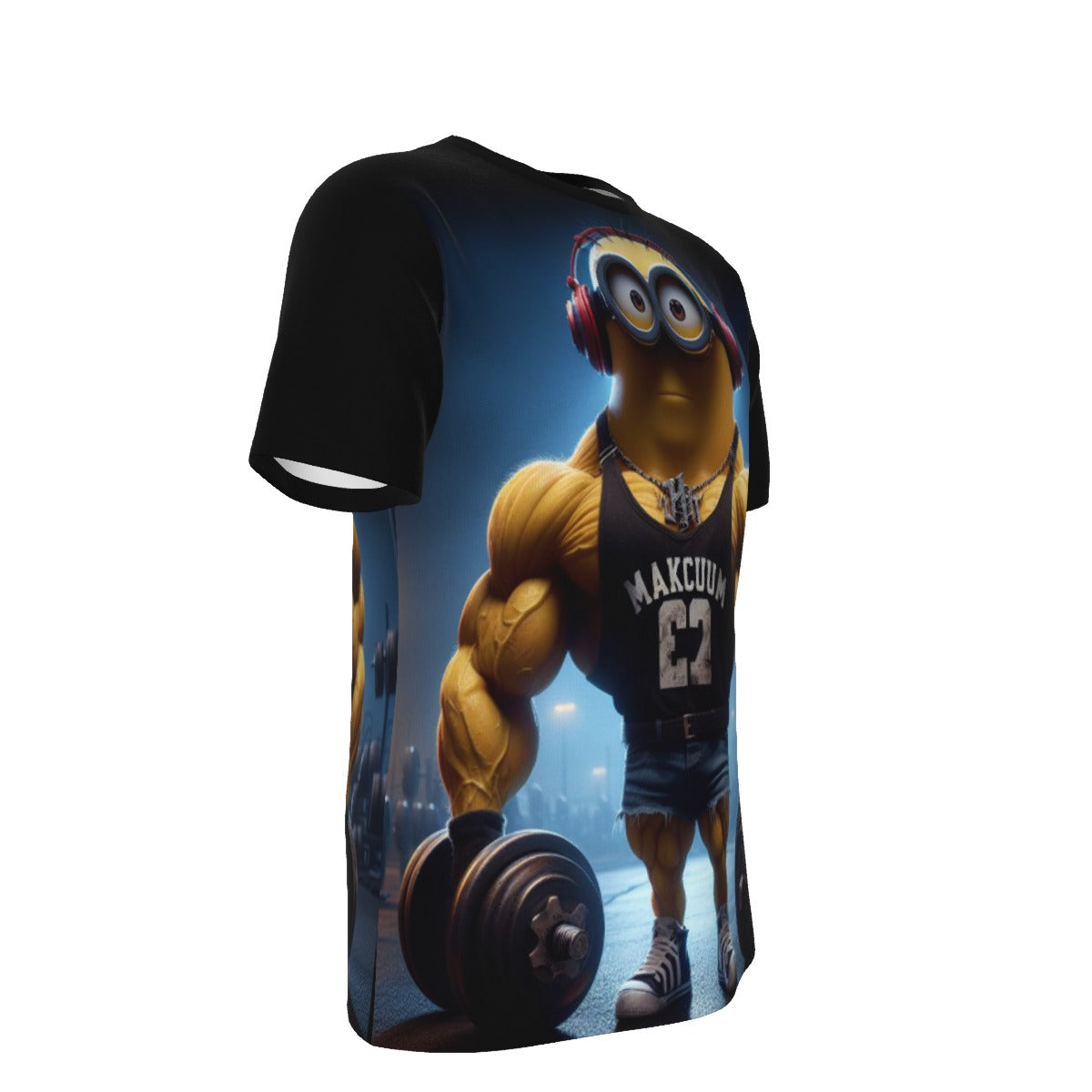 Gym Bro Minnion O-Neck T-Shirt