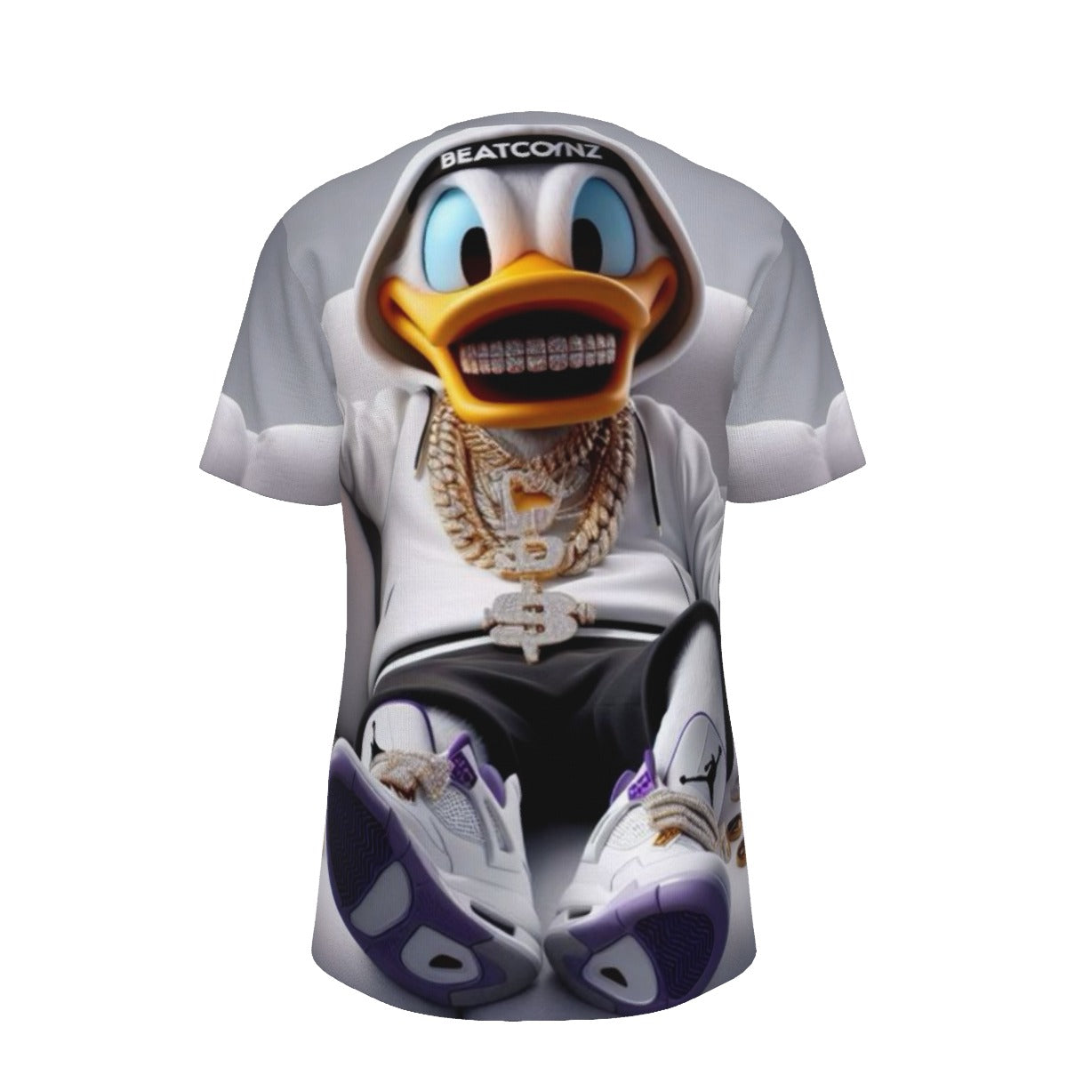 Gangsta Donald Duck O-Neck T-Shirt