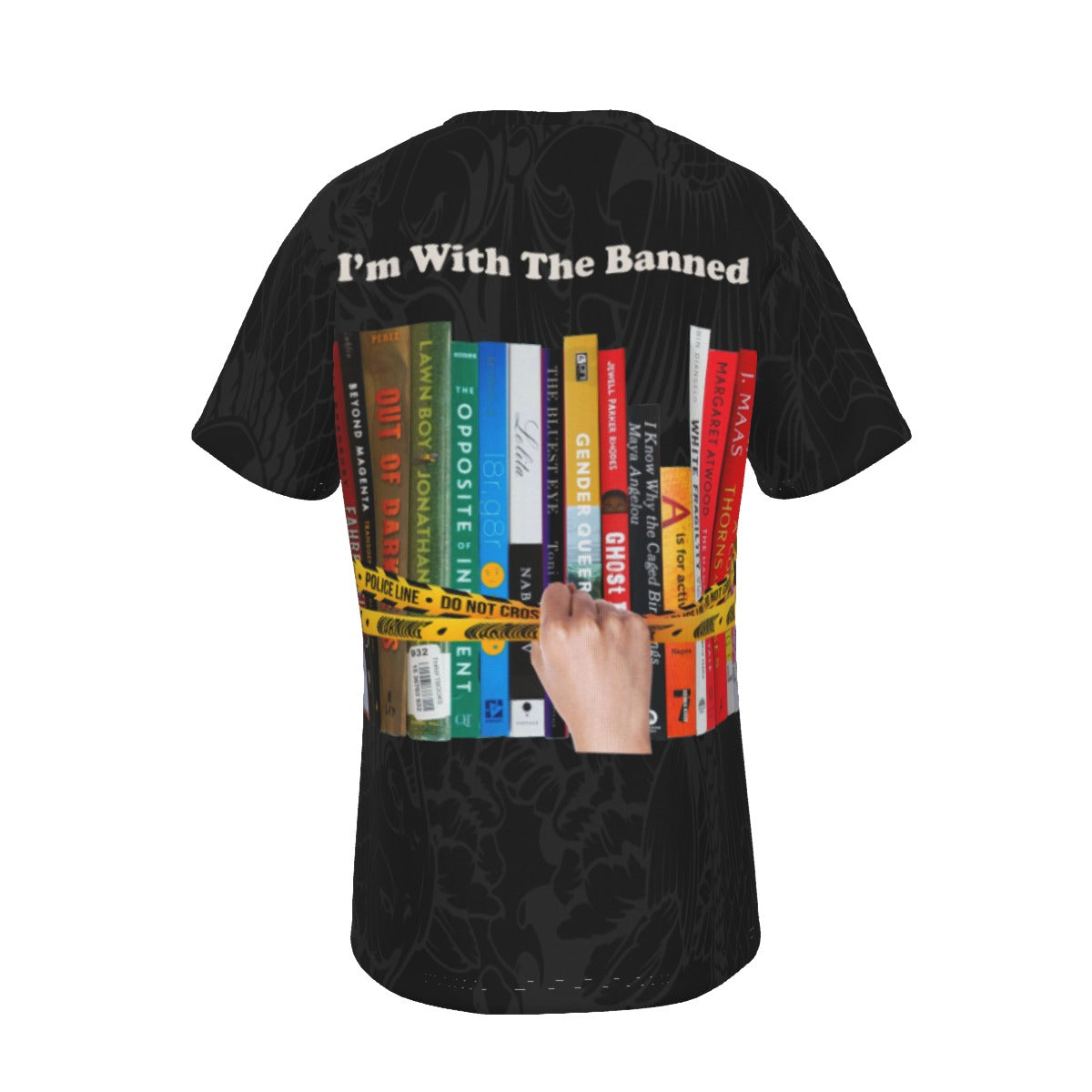 I'm with the Banned Band Books O-Neck T-Shirt