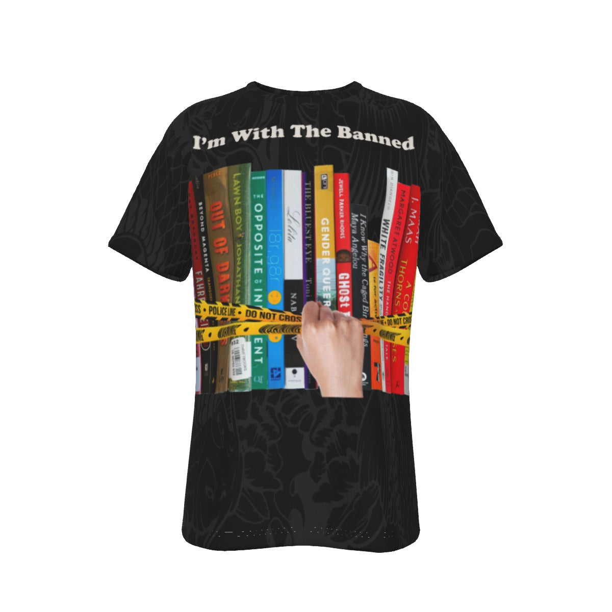 I'm with the Banned Band Books O-Neck T-Shirt