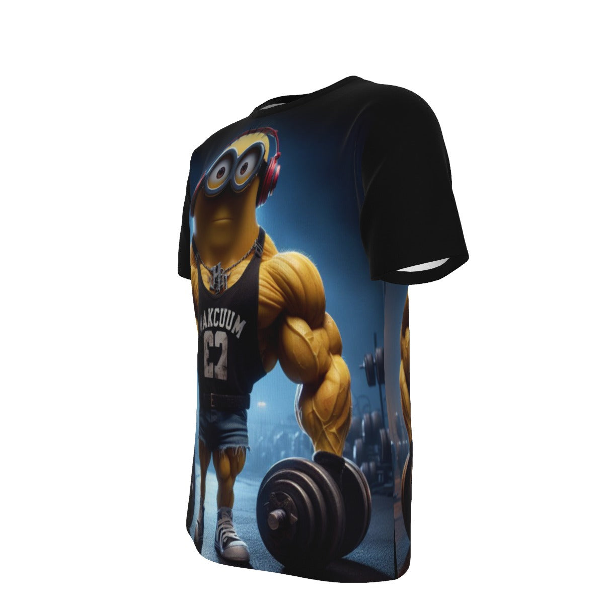 Gym Bro Minnion O-Neck T-Shirt