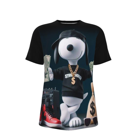 Gangsta Snoopy O-Neck T-Shirt