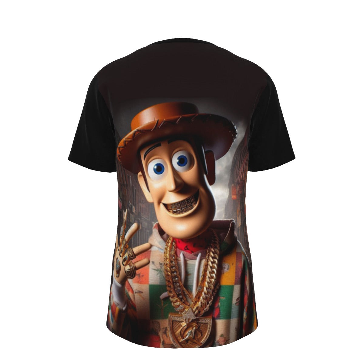 Gangsta Woody Toy Story O-Neck T-Shirt