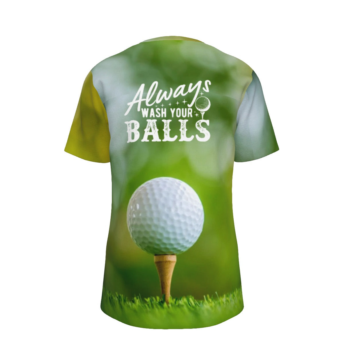 Wash Your Balls Golf O-Neck T-Shirt