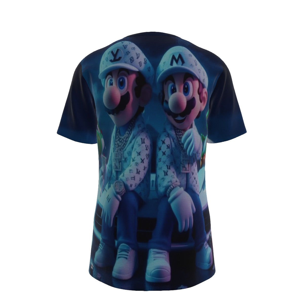 Gangsta Super Mario Brothers O-Neck T-Shirt