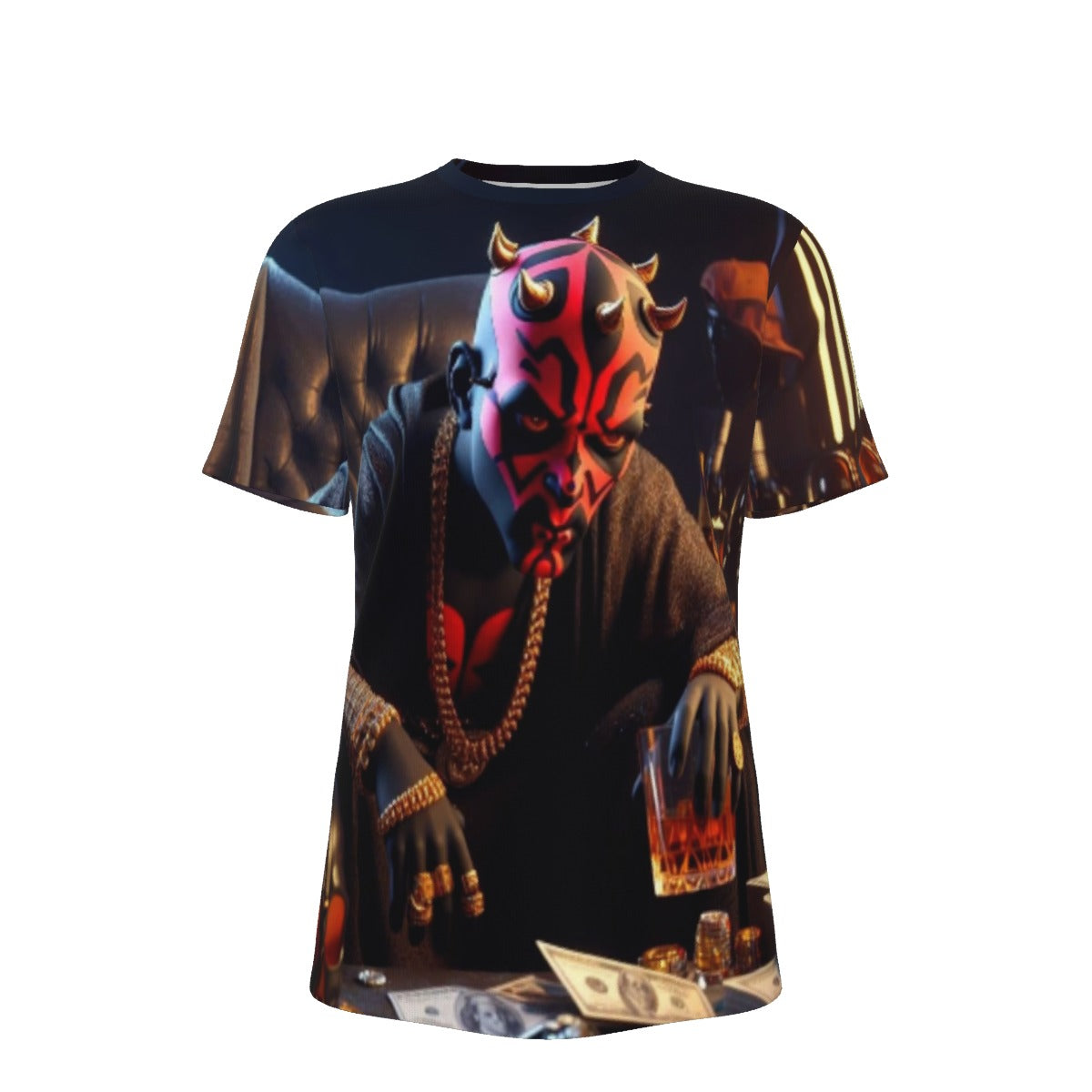 Gangsta Darth Maul Star Wars O-Neck T-Shirt