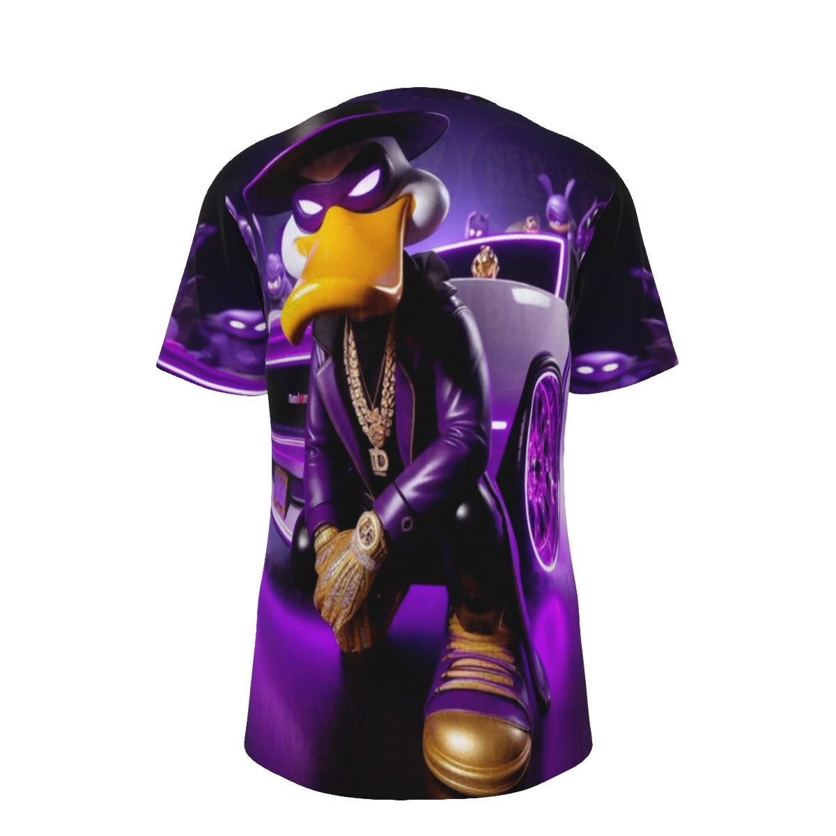 Gangsta Darkwing Duck O-Neck T-Shirt