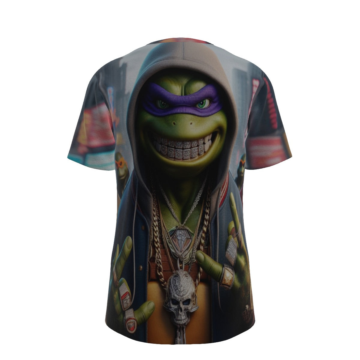 Gangsta Donatello Ninja Turtles O-Neck T-Shirt