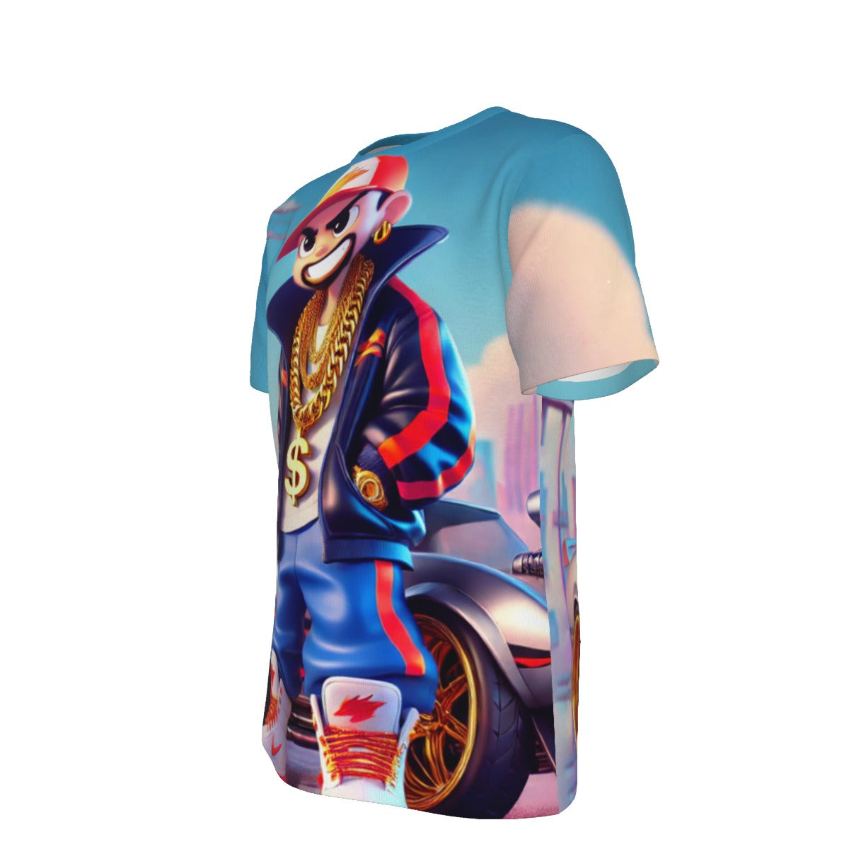 Gangsta Speed RacerO-Neck T-Shirt