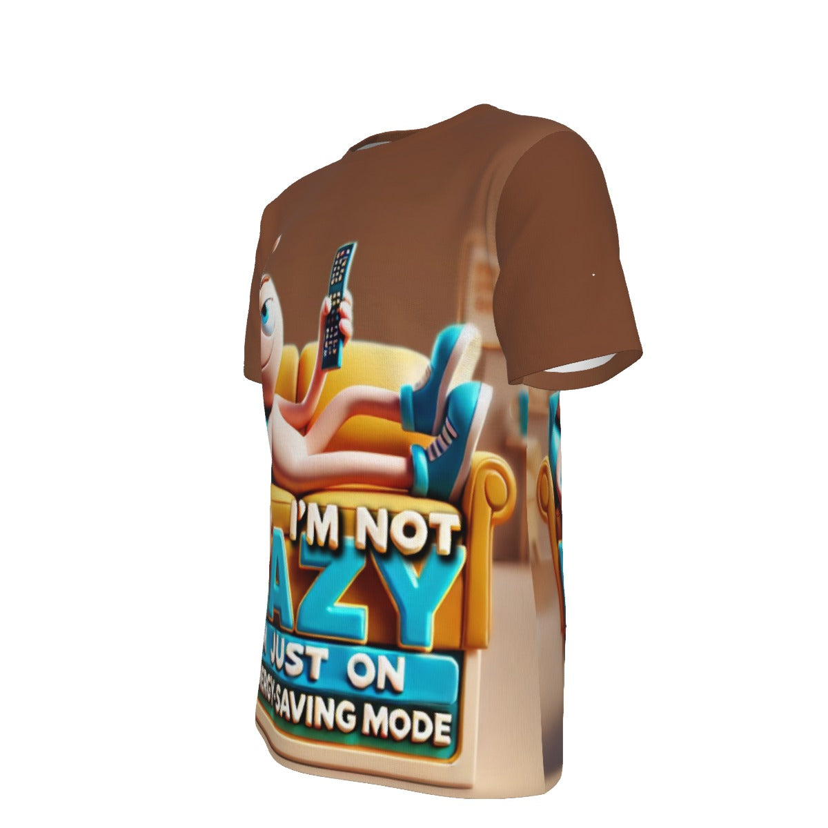 I'm Not Lazy I'm on Energy Saving Mode O-Neck T-Shirt