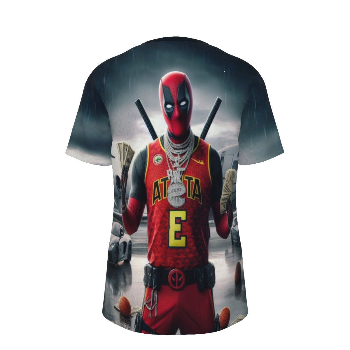 Gangsta Deadpool O-Neck T-Shirt