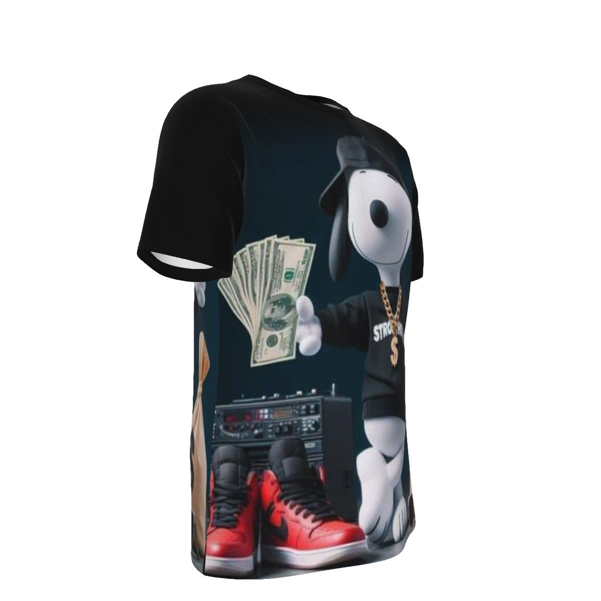 Gangsta Snoopy O-Neck T-Shirt