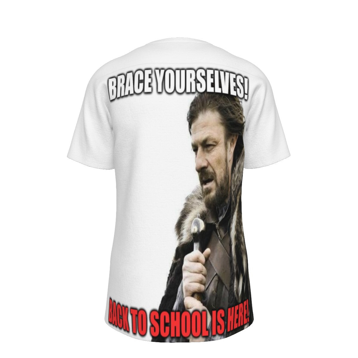 Brace Yourselves Back To School Is Here O-Neck T-Shirt