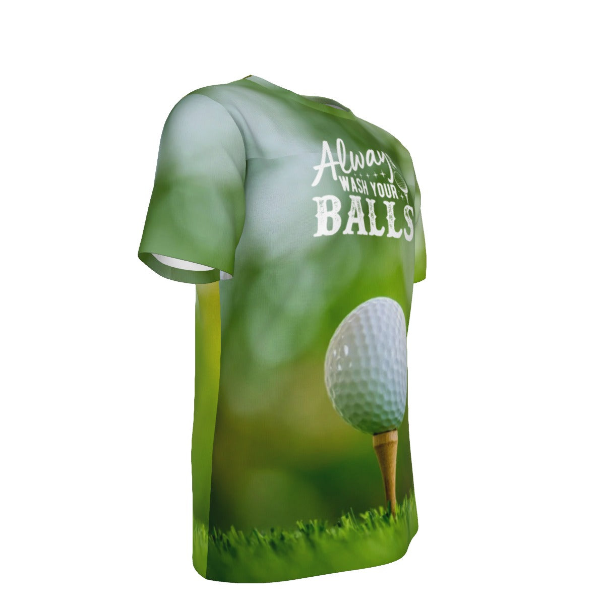 Wash Your Balls Golf O-Neck T-Shirt