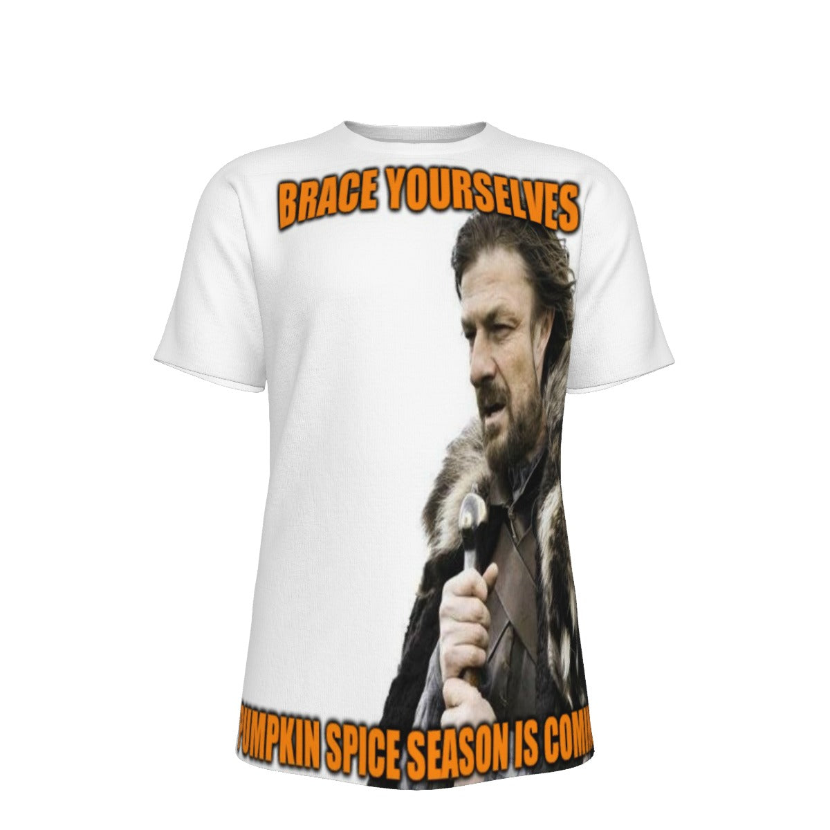 Brace Yourselves Pumpkin Spice is Coming O-Neck T-Shirt