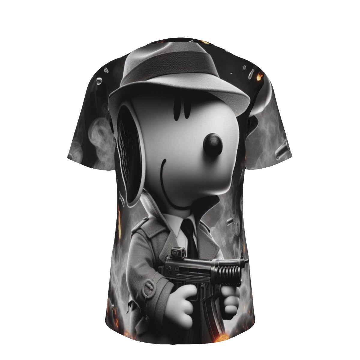 Gangsta Snoopy O-Neck T-Shirt