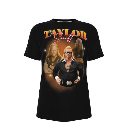 Taylor Swift Dog the Bounty Hunter O-Neck T-Shirt