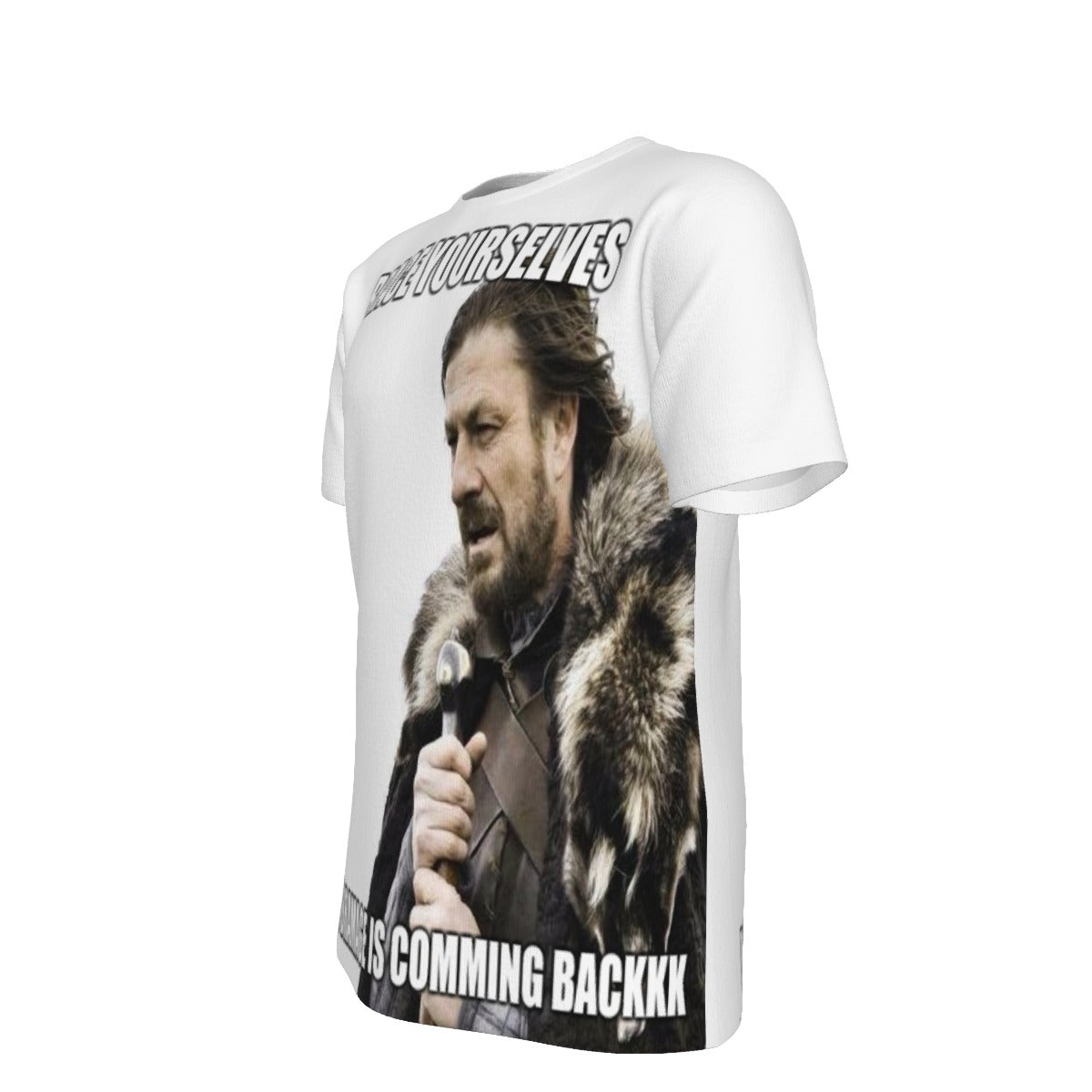 Brace Yourselves Dain Bramage is Comming Back Viking O-Neck T-Shirt