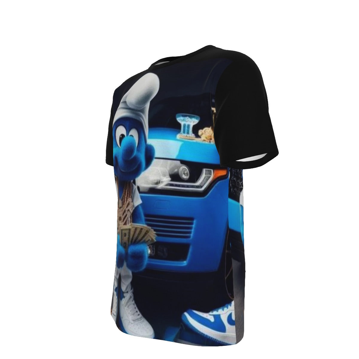 Gangsta Smurf  O-Neck T-Shirt