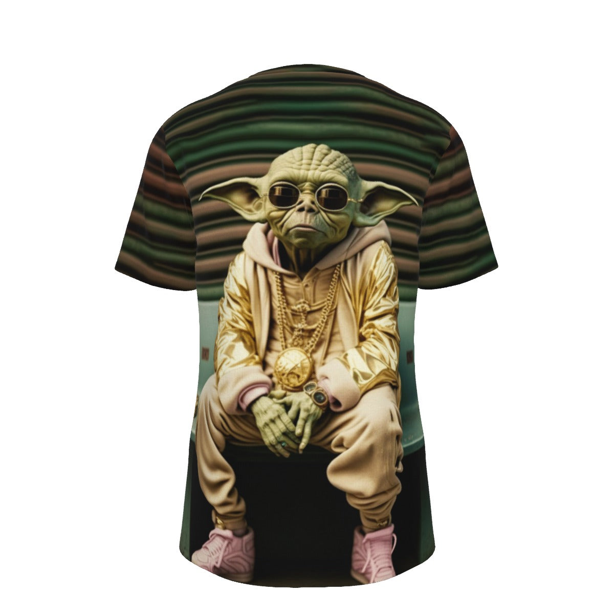 Gangsta Yoda O-Neck T-Shirt