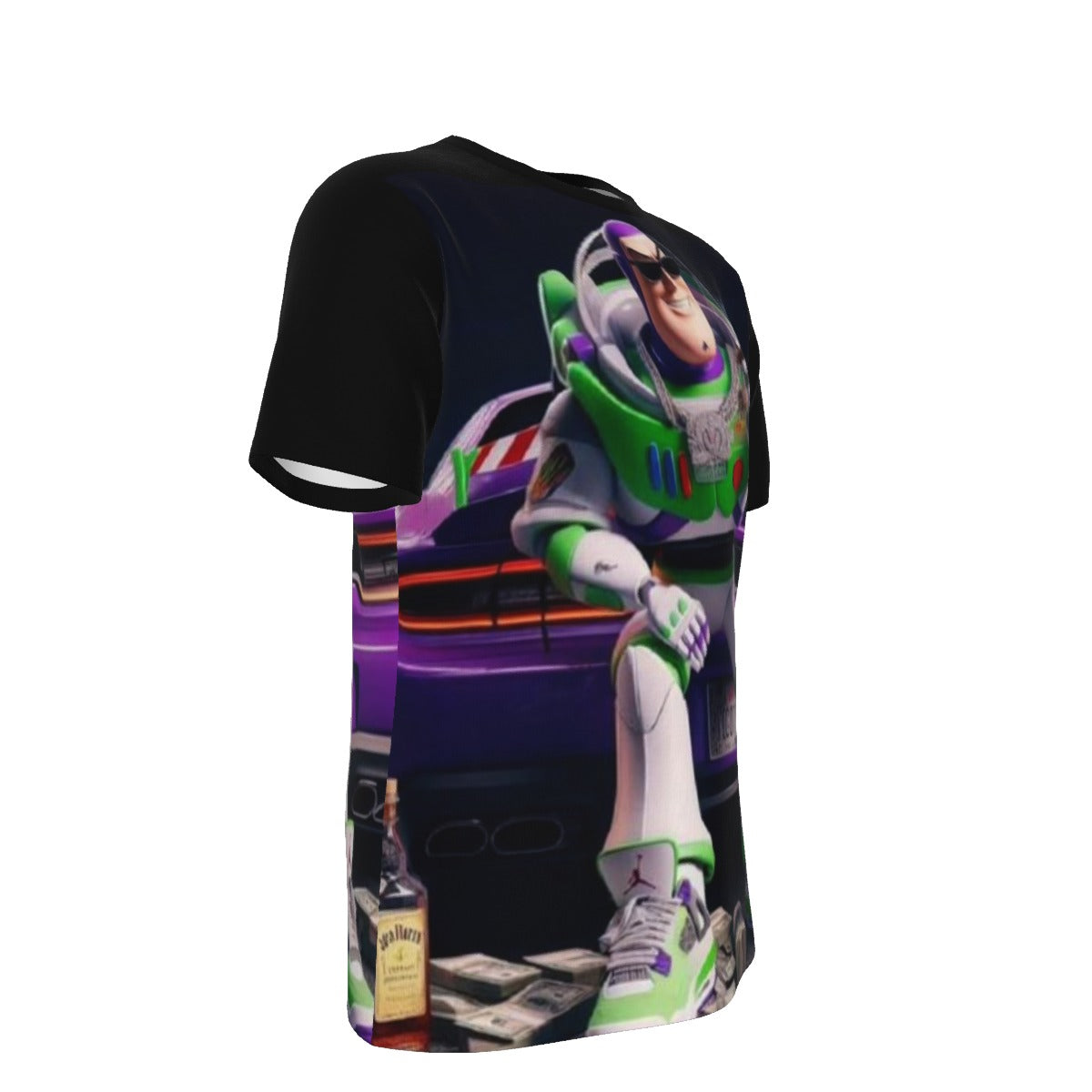 Gangsta Buzz Lightyear Toy Story O-Neck T-Shirt